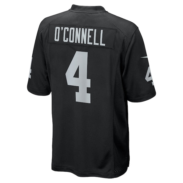 Aidan O'Connell Las Vegas Raiders Nike  Game Jersey -  Black/White