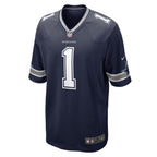 Number 1 Groom Dallas Cowboys Nike Game Jersey - Navy
