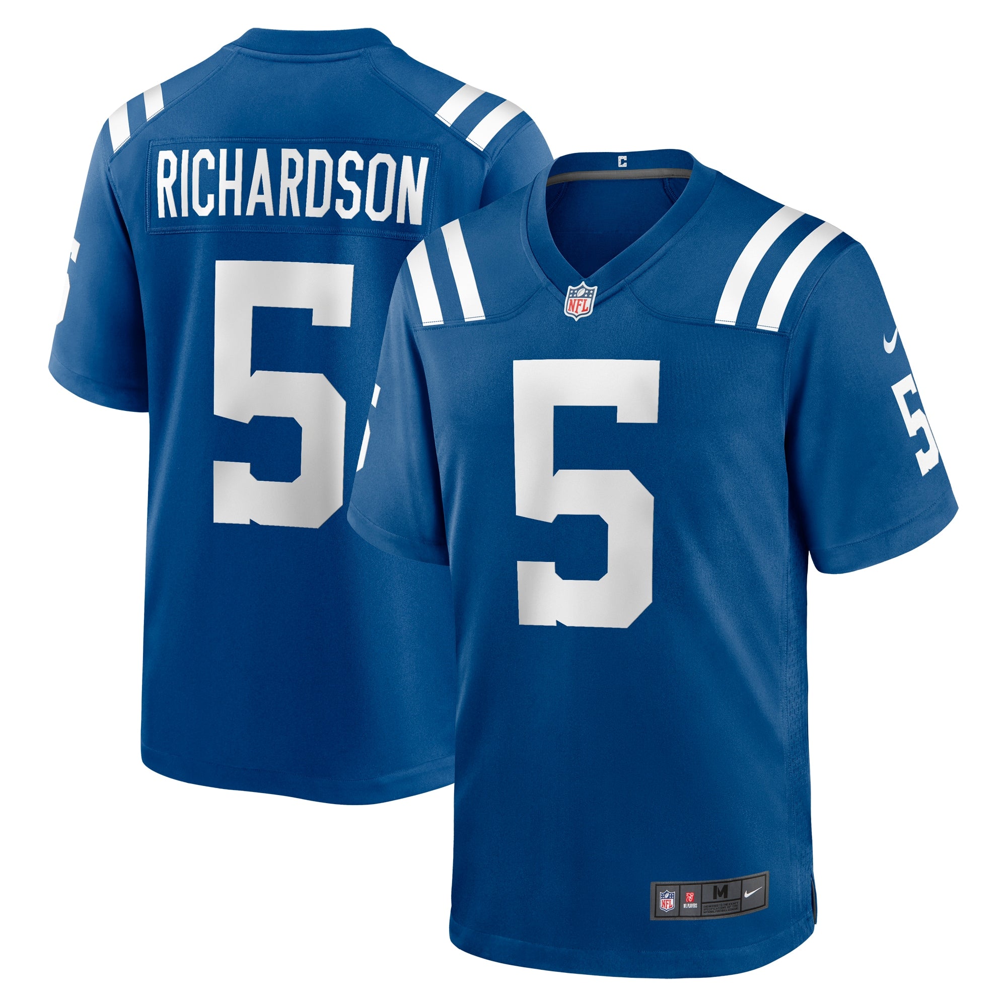 Anthony Richardson Indianapolis Colts Nike 2023 NFL Draft First Round Pick Game Jersey - White/Blue/Royal