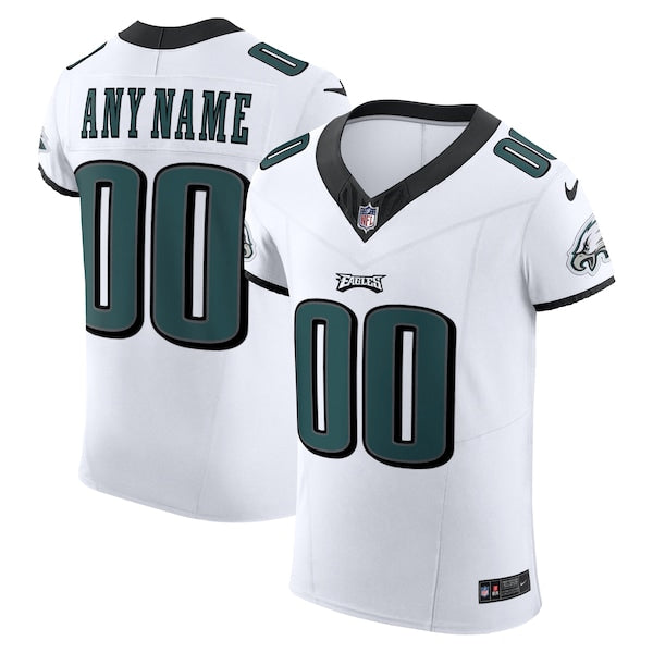 Philadelphia Eagles Nike Vapor F.U.S.E. Elite Custom Jersey - White