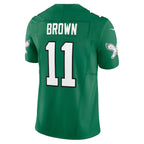 A.J. Brown Philadelphia Eagles Nike Vapor F.U.S.E. Limited Jersey - Kelly Green/Green