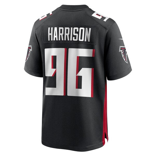 Zach Harrison Atlanta Falcons Nike Team Game Jersey -  Black