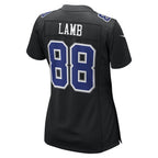CeeDee Lamb Dallas Cowboys Nike Women's Fashion Game Jersey - Carbon Black