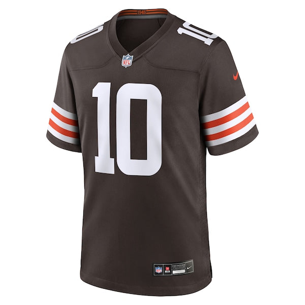 Quinshon Judkins Cleveland Browns Nike 2025 NFL Draft Game Jersey - Brown