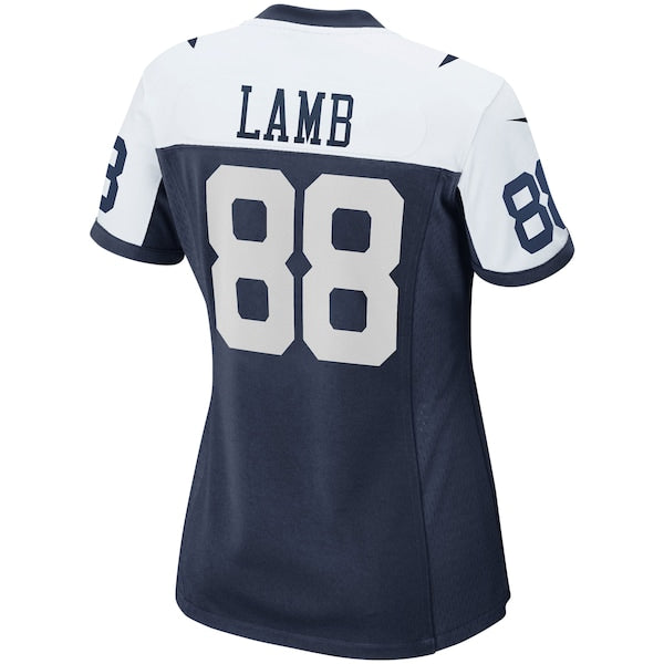CeeDee Lamb Dallas Cowboys Nike Women's Alternate Game Team Jersey - Navy