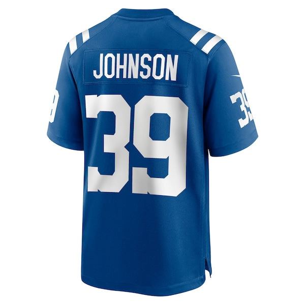 Alex Johnson Indianapolis Colts Nike Team Game Jersey -  Royal