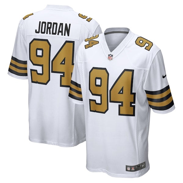 Cameron Jordan New Orleans Saints Nike Alternate Game Jersey -  White/Black