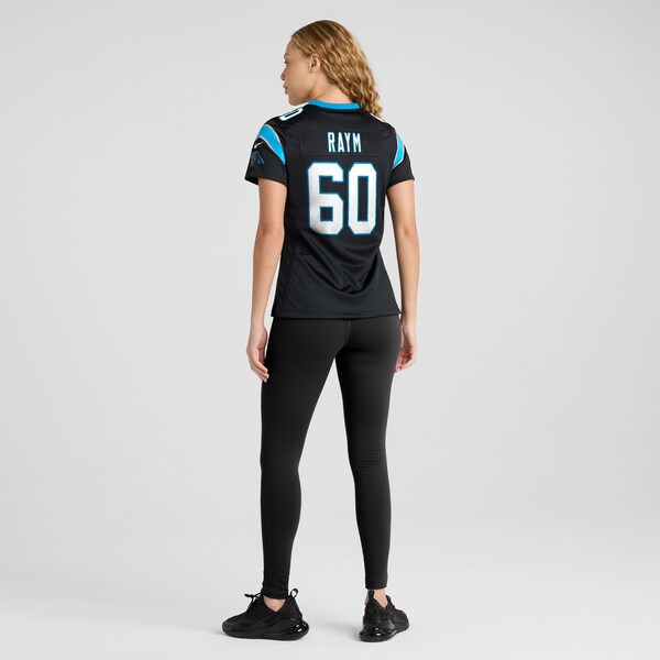 Andrew Raym Carolina Panthers Nike Women's  Game Jersey -  Black