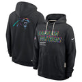 Carolina Panthers Nike 2025 NFL Crucial Catch Sideline Standard Issue Dri-FIT Hoodie - Black