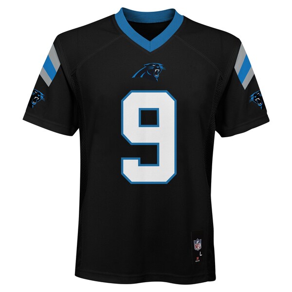 Bryce Young Carolina Panthers Youth Replica Player Jersey - Black