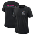 Arizona Cardinals Nike Women's 2025 NFL Crucial Catch Tri-Blend Dri-FIT T-Shirt - Black
