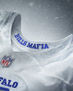 Youth Josh Allen Buffalo Bills Nike 2025 RIVALRIES Vapor F.U.S.E Limited Jersey - White