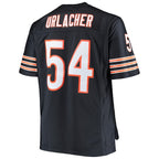 Brian Urlacher Chicago Bears Big & Tall 2001 Retired Player Replica Jersey - Navy