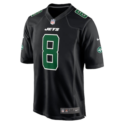 Aaron Rodgers New York Jets Nike Fashion Game Jersey - Black/Green/White