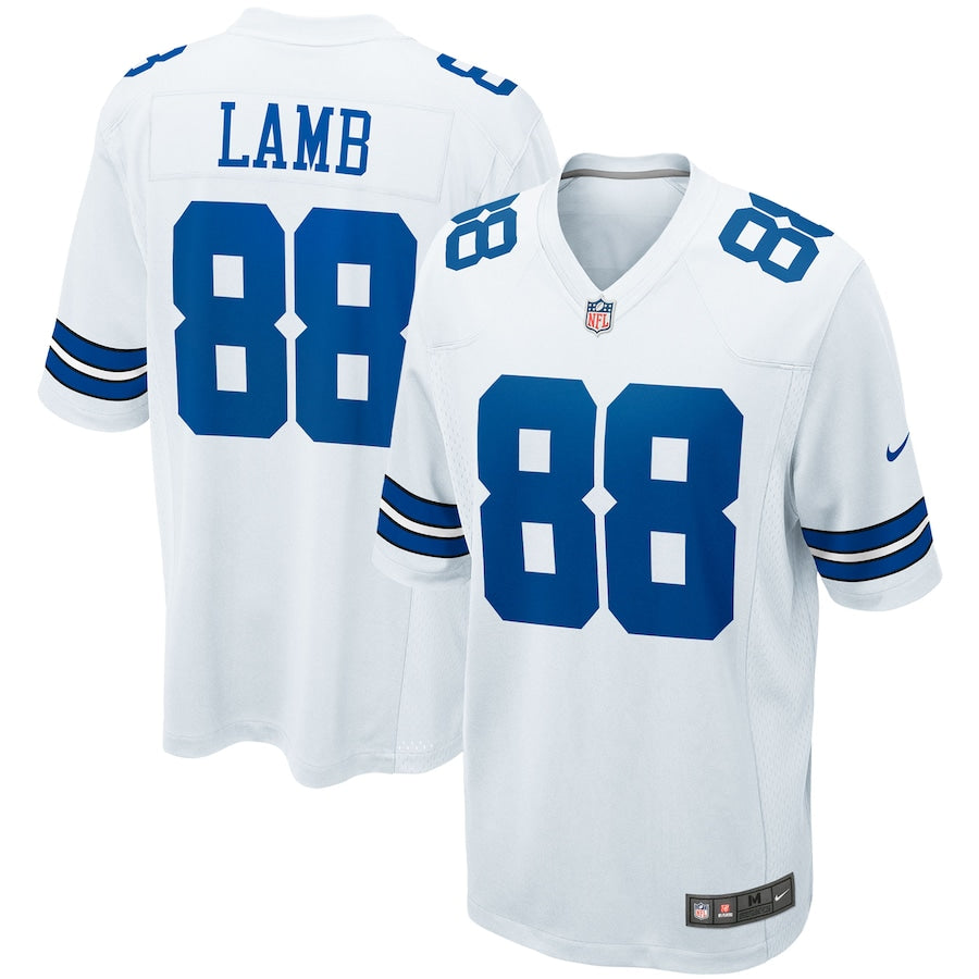 CeeDee Lamb Dallas Cowboys Nike Alternate Game Team Jersey - Navy/White