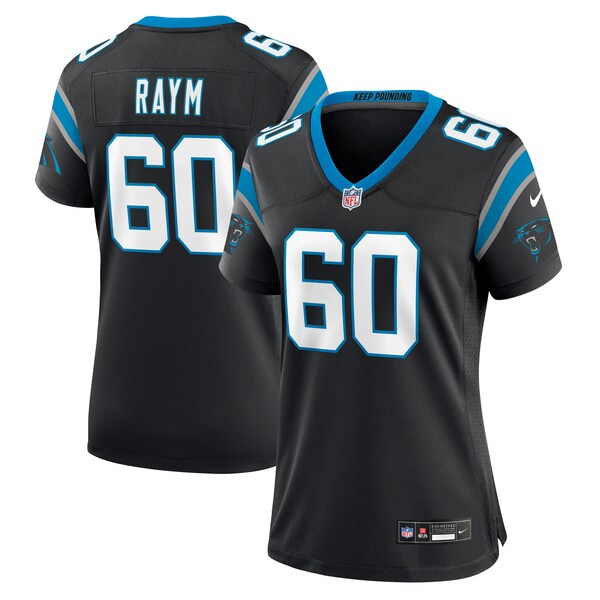 Andrew Raym Carolina Panthers Nike Women's  Game Jersey -  Black