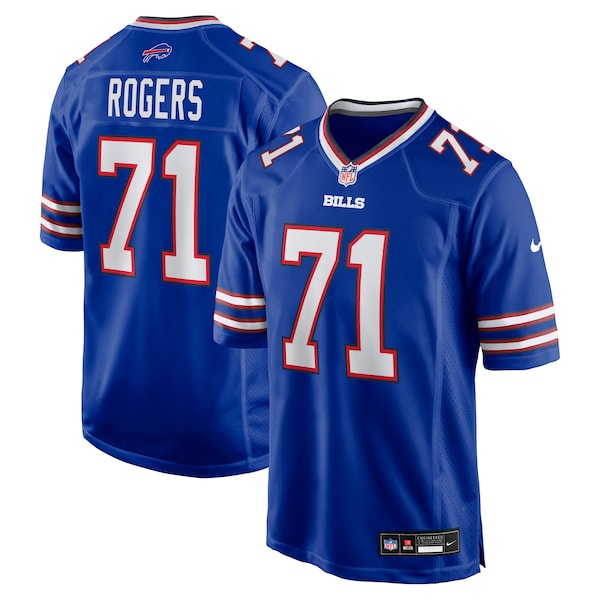Casey Rogers Buffalo Bills Nike Team Game Jersey -  Royal