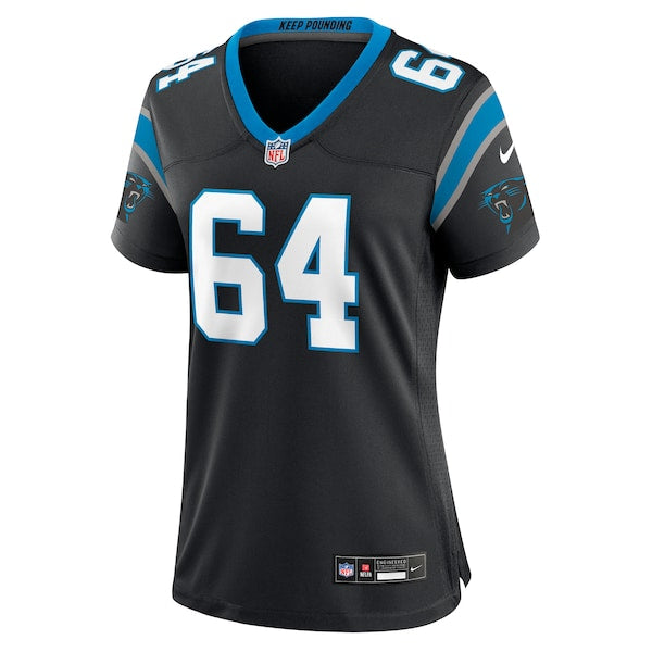 Cade Mays Carolina Panthers Nike Women's Team Game Jersey -  Black