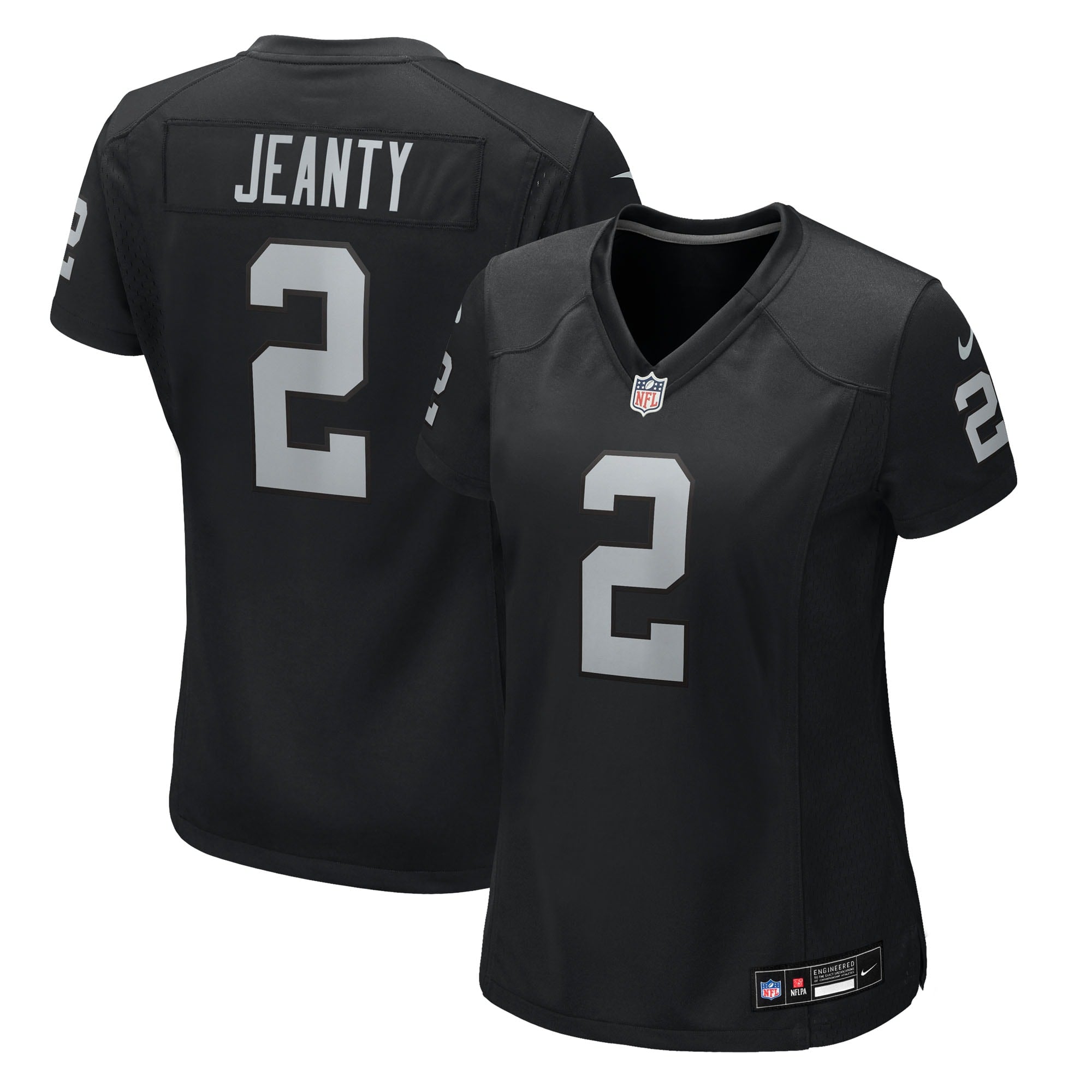 Ashton Jeanty Las Vegas Raiders Nike Women's  Game Jersey -  White/Black