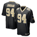 Cameron Jordan New Orleans Saints Nike Team Game Jersey -  Black/White