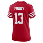 Brock Purdy San Francisco 49ers Nike Women's Super Bowl LVIII Game Jersey - Scarlet