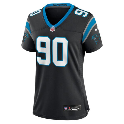 Amare Barno Carolina Panthers Nike Women's Team Game Jersey - Black