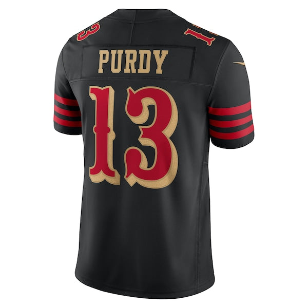 Brock Purdy San Francisco 49ers Nike 2025 Rivalries Collection Limited Jersey - Black