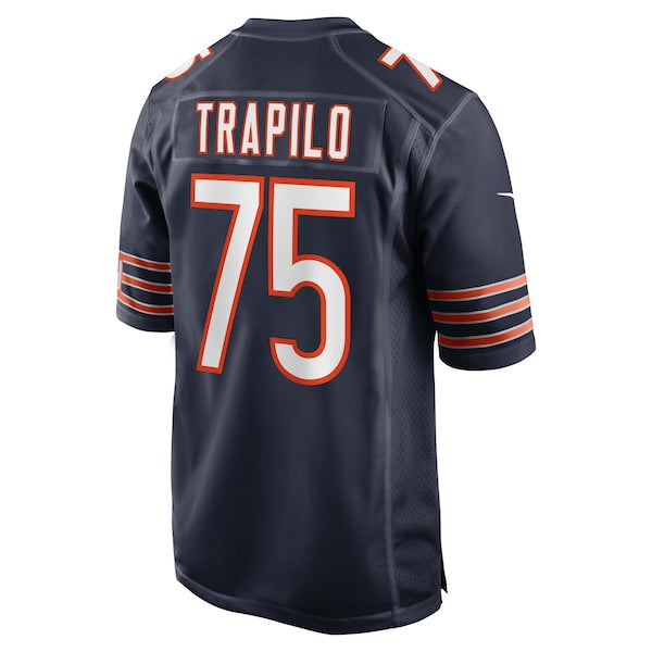 Ozzy Trapilo Chicago Bears Nike Team Game Jersey -  Navy