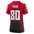 Andre Rison Atlanta Falcons Nike Women's Retired Player Jersey - Red/Black