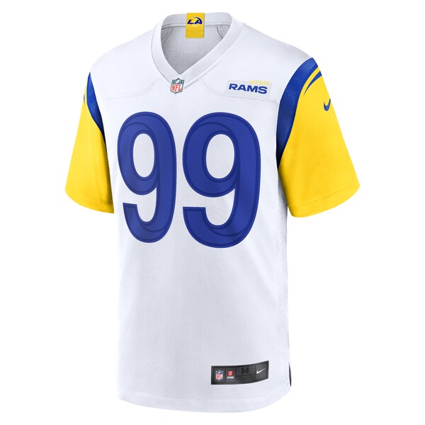 Aaron Donald Los Angeles Rams Nike Alternate Player Game Jersey - White/Cream