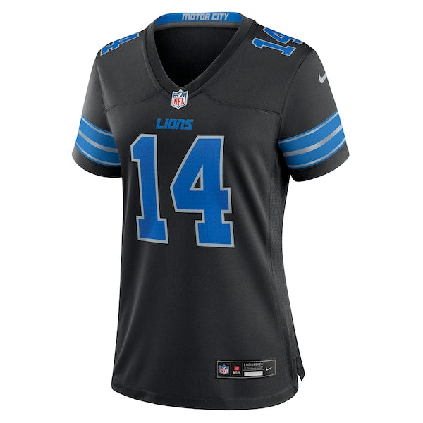 Amon-Ra St. Brown Detroit Lions Nike Women's 2nd Alternate Game Jersey - Black/Blue/White
