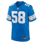 Penei Sewell Detroit Lions Nike Game Jersey - Blue/Black