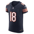 Caleb Williams Chicago Bears Nike Team Vapor F.U.S.E. Elite Jersey - Navy/Orange