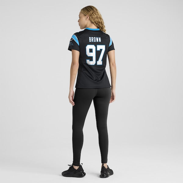 Bobby Brown Carolina Panthers Nike Women's Team Game Jersey -  Black