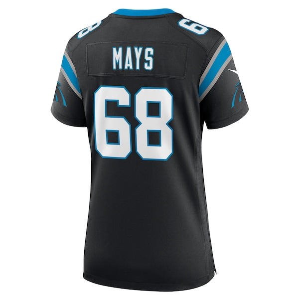 Cade Mays Carolina Panthers Nike Women's Team Game Jersey -  Black