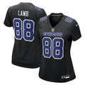 CeeDee Lamb Dallas Cowboys Nike Women's Fashion Game Jersey - Carbon Black