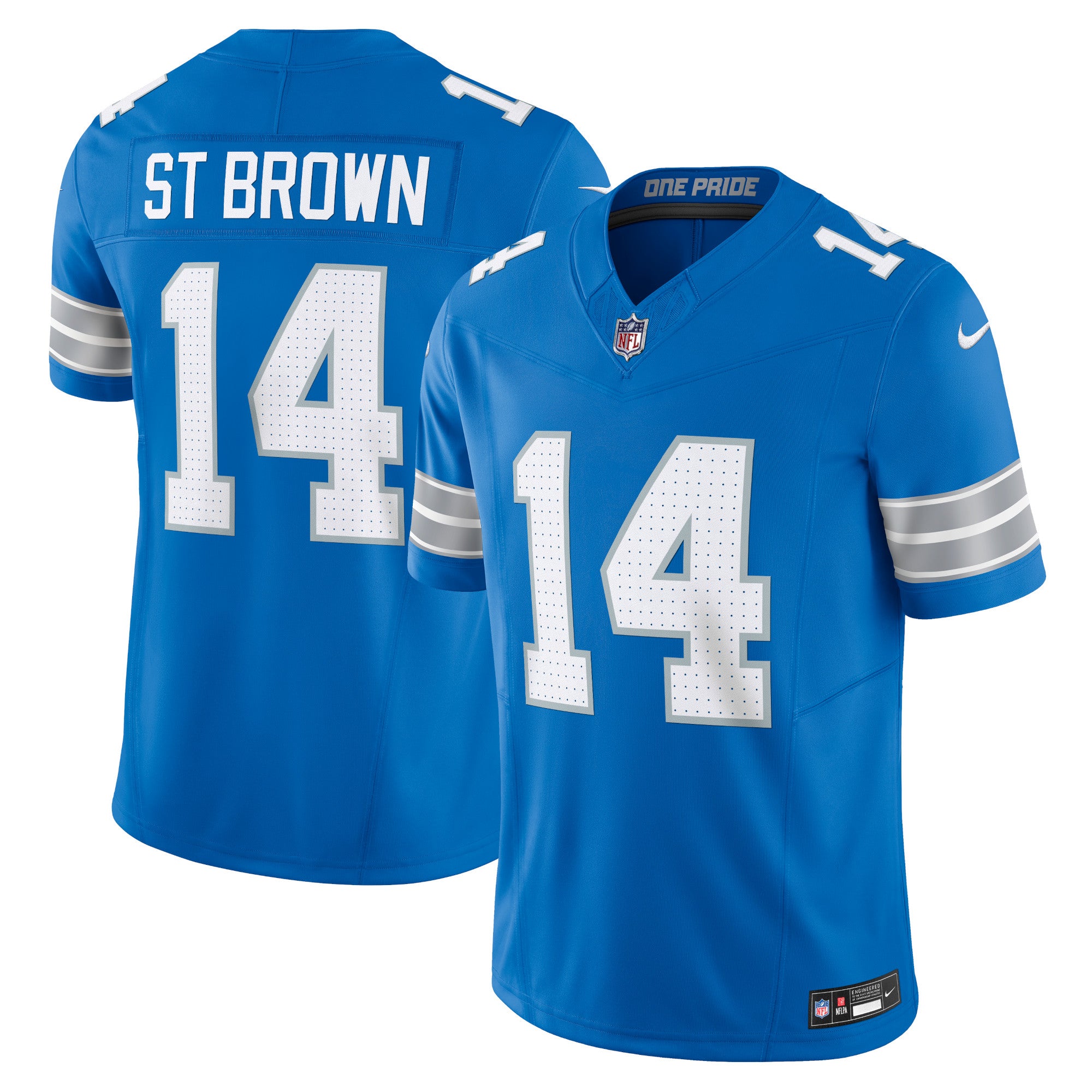 Amon-Ra St. Brown Detroit Lions Nike Vapor F.U.S.E. Limited Jersey - White