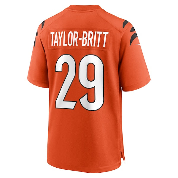 Cam Taylor-Britt Cincinnati Bengals Nike Alternate Game Jersey -  Orange/Black/White