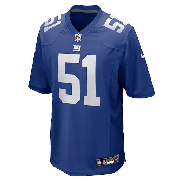 Abdul Carter New York Giants Nike 2025 NFL Draft First Round Pick Game Jersey - Royal/Red/White