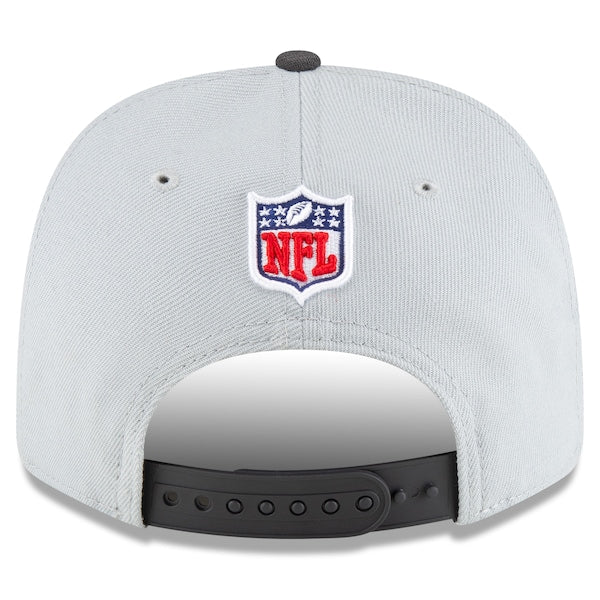 Philadelphia Eagles New Era Super Bowl LIX Champions Locker Room Trophy Collection 9SEVENTY Rope Adjustable Hat - Gray/Charcoal