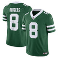 Aaron Rodgers New York Jets Nike Vapor F.U.S.E. Limited Jersey - Legacy Green