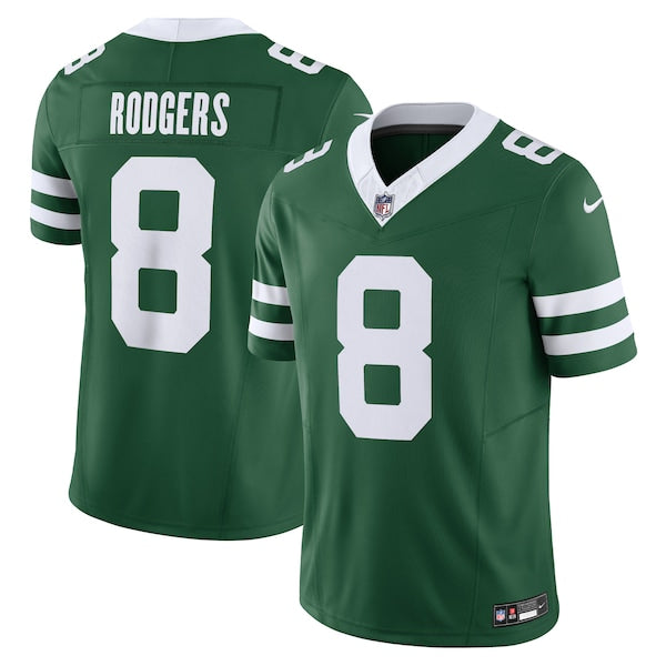 Aaron Rodgers New York Jets Nike Vapor F.U.S.E. Limited Jersey - Legacy Green
