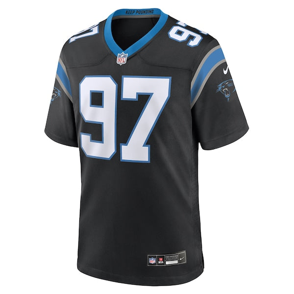 Bobby Brown Carolina Panthers Nike Team Game Jersey -  Black