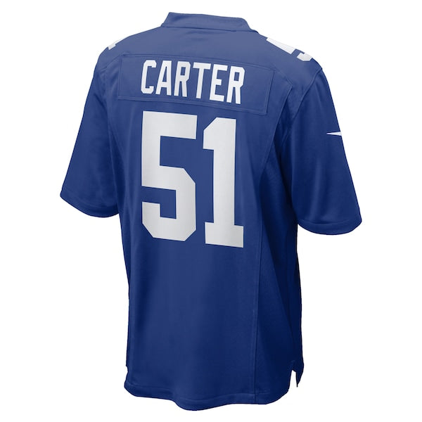 Abdul Carter New York Giants Nike 2025 NFL Draft First Round Pick Game Jersey - Royal/Red/White