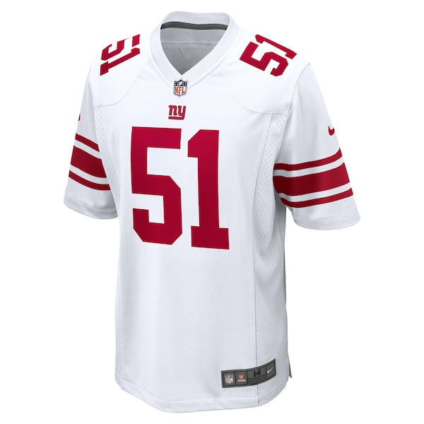 Abdul Carter New York Giants Nike First Round Pick Game Jersey - White/Red/Royal