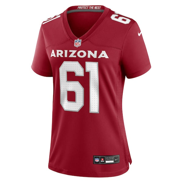 Carter O'Donnell Arizona Cardinals Nike Women's Team Game Jersey -  Cardinal