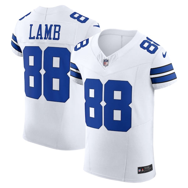 CeeDee Lamb Dallas Cowboys Nike Vapor F.U.S.E. Elite Jersey - White