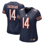 Olamide Zaccheaus Chicago Bears Nike Women's Team Game Jersey -  Navy
