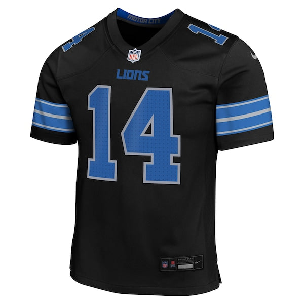 Amon-Ra St. Brown Detroit Lions Nike Youth Alternate Player Game Jersey - Black