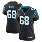 Cade Mays Carolina Panthers Nike Women's Team Game Jersey -  Black